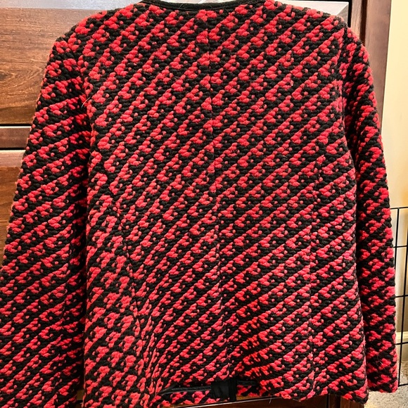 VERY NICE! Talbots Brand Women’s Sweater / Knit Blazer / Coat Size XS - Picture 2 of 4